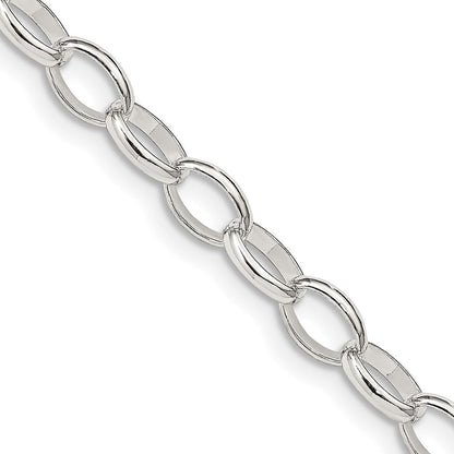 Sterlingsilber 5mm Fantasie Erbs Halskette