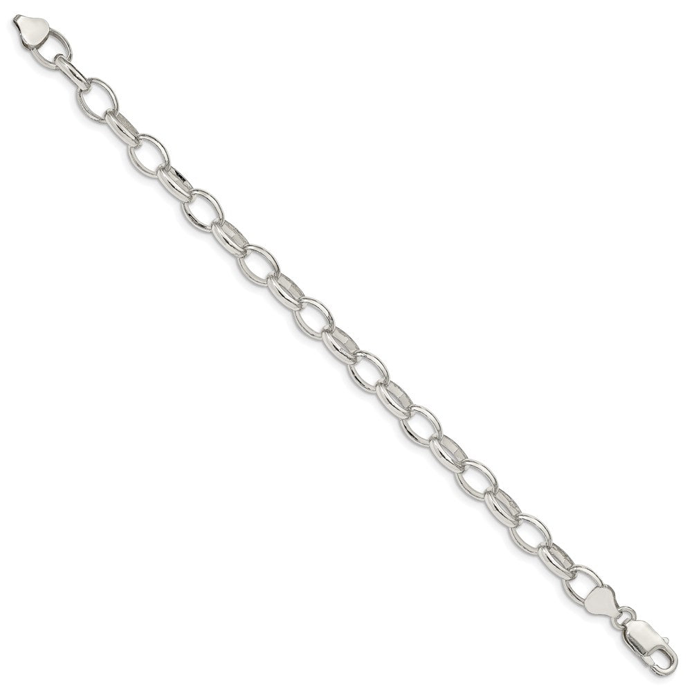 Sterlingsilber 8mm Fantasie Erbs Gliederarmband