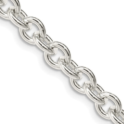 Sterlingsilber 6.1mm Ankerkette Halskette