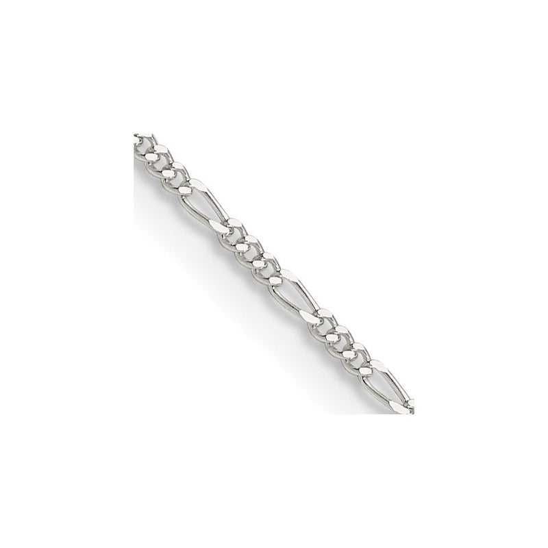 Sterlingsilber 1.2mm Figaro Halskette