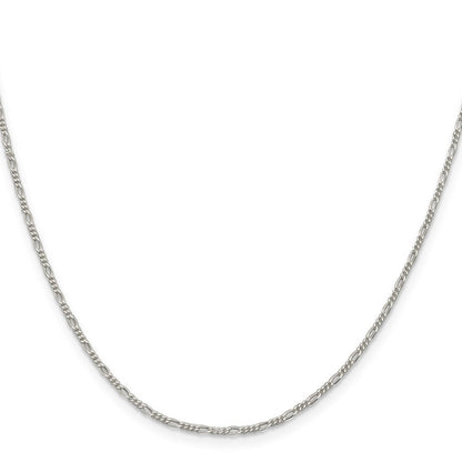 Sterlingsilber 1.4mm Figaro Halskette