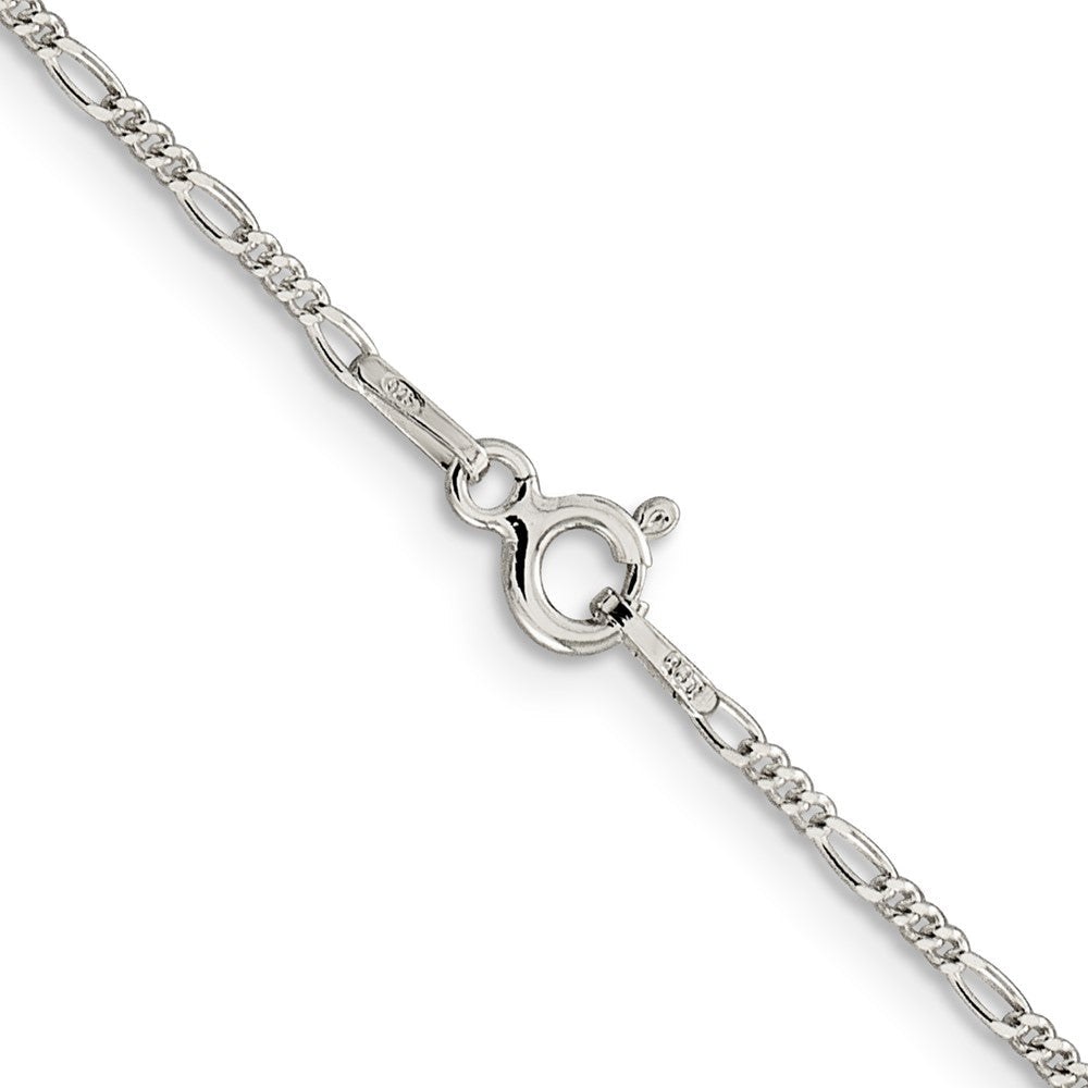 Sterlingsilber 1.4mm Figaro Halskette