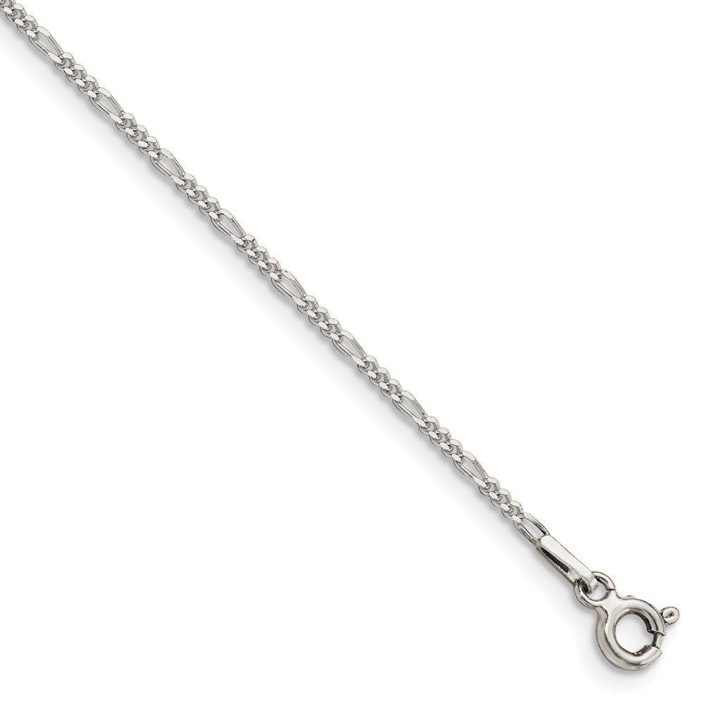 Sterlingsilber 1.4mm Figaro Gliederarmband