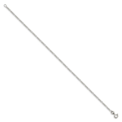 Sterlingsilber 1.75mm Figaro Gliederarmband
