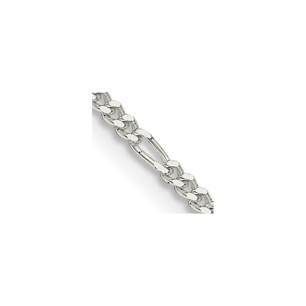 Sterlingsilber 1.75mm Figaro Halskette