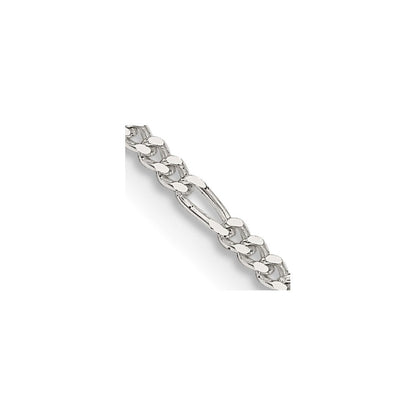 Sterlingsilber 1.75mm Figaro Halskette