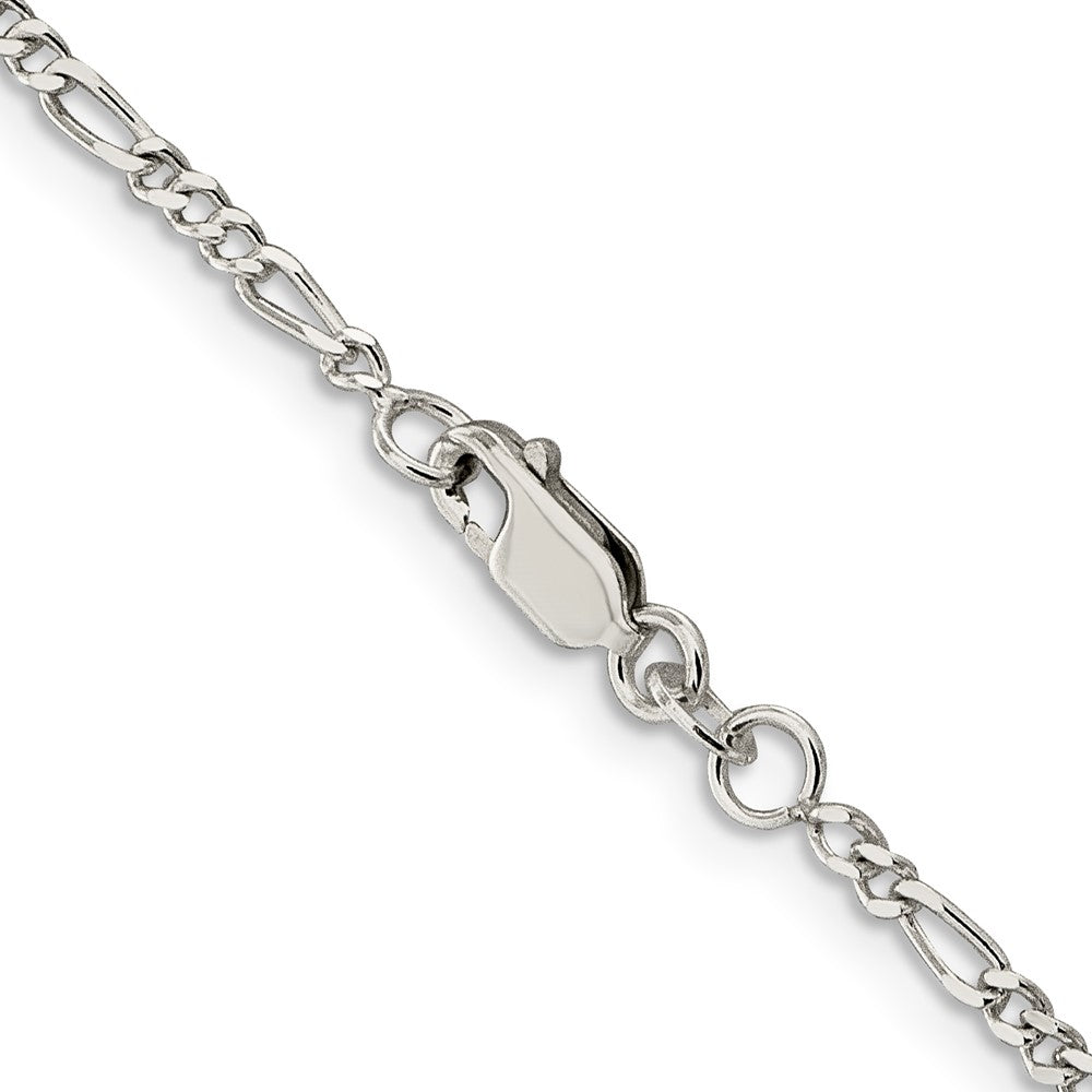Sterlingsilber 2.25mm Figaro Kette Kinder Halskette
