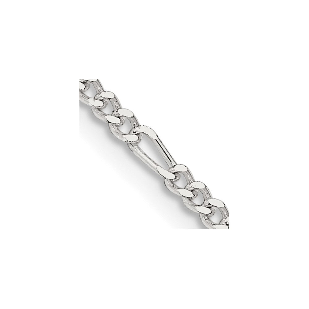 Sterlingsilber 2.25mm Figaro Kette Kinder Halskette