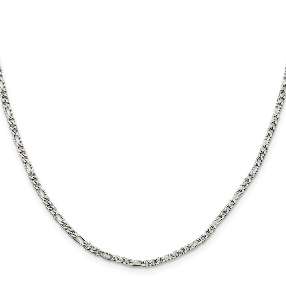 Sterlingsilber 2.5mm Figaro Kette Kinder Halskette