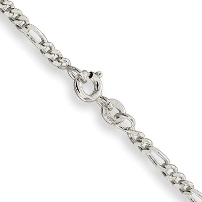Sterlingsilber 2.5mm Figaro Kette Kinder Halskette
