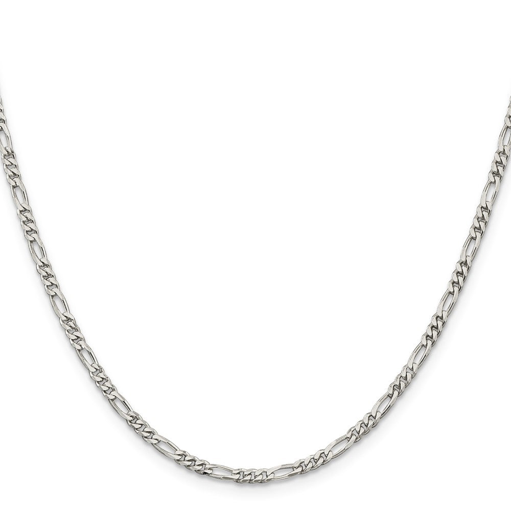 Sterlingsilber 2.85mm Figaro Halskette