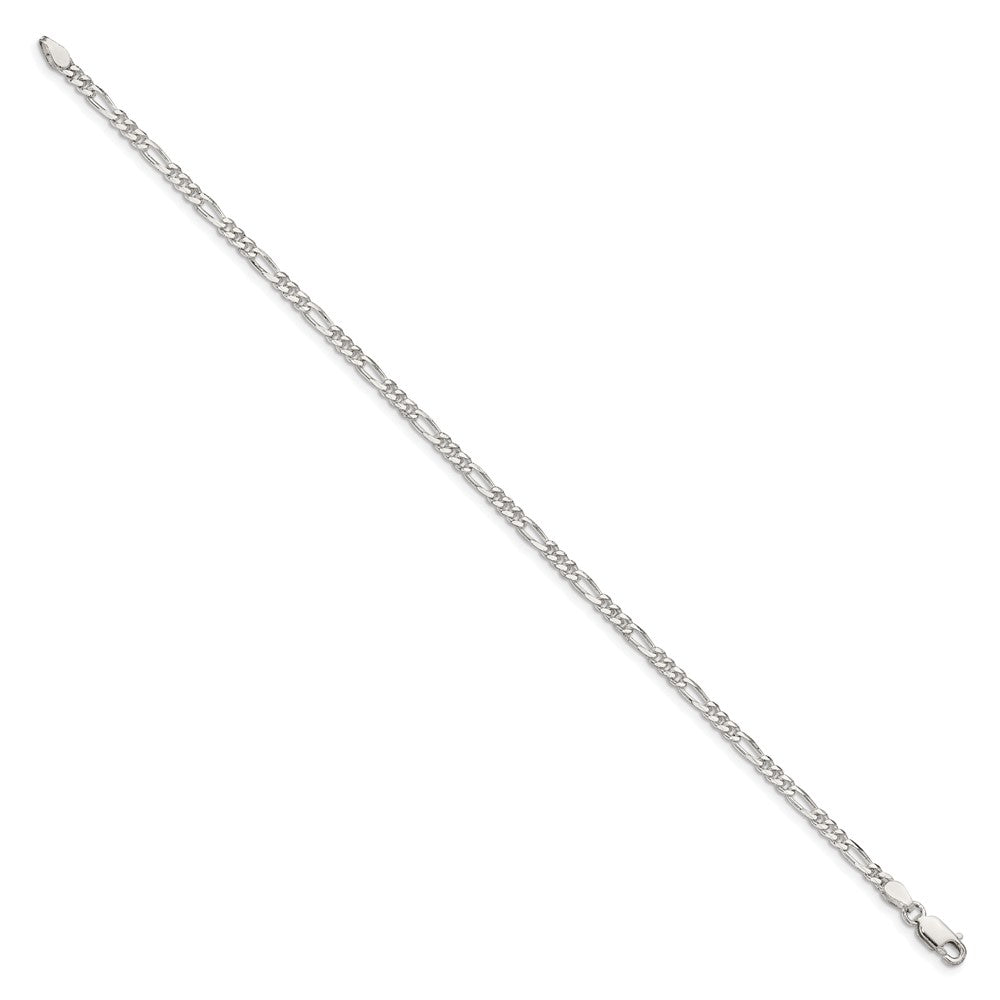Sterlingsilber 2.85mm Figaro Gliederarmband
