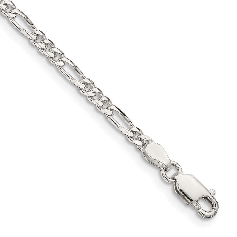 Sterlingsilber 2.85mm Figaro Gliederarmband