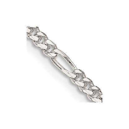 Sterlingsilber 2.85mm Figaro Kette Kinder Halskette