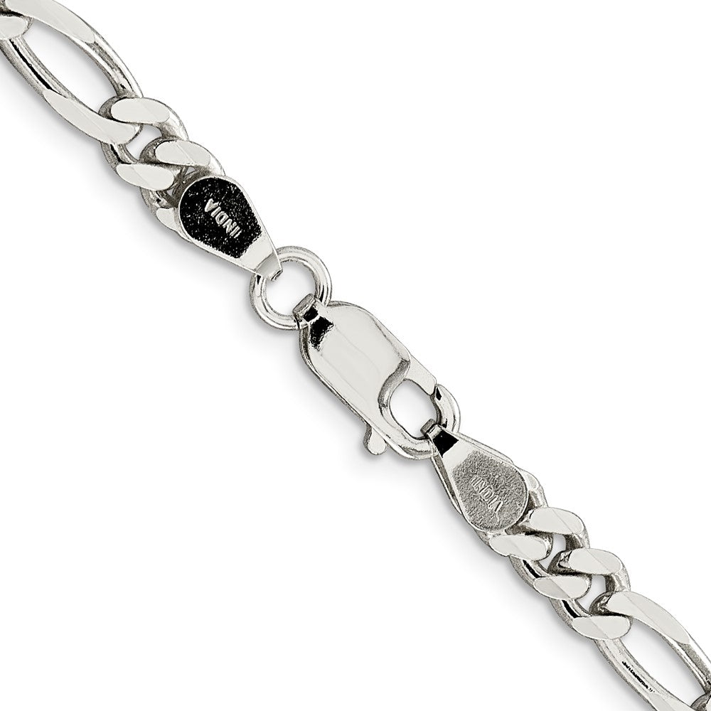 Sterlingsilber 5.5mm Figaro Halskette