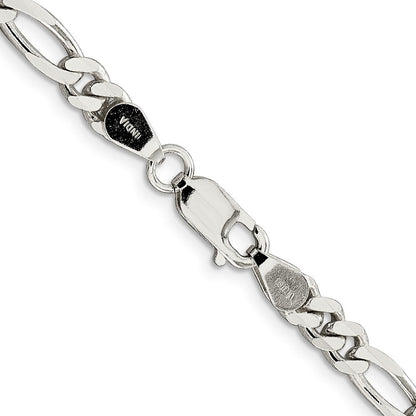 Sterlingsilber 5.5mm Figaro Halskette