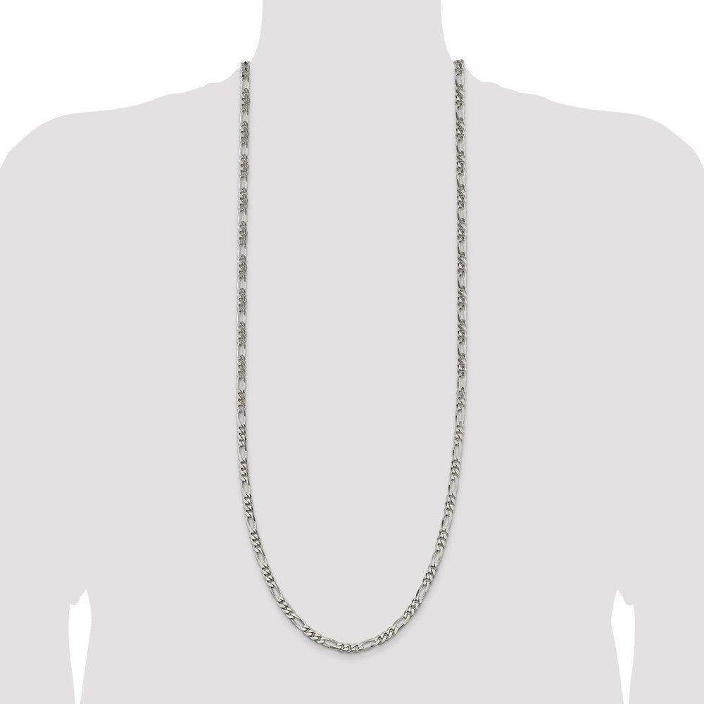 Sterlingsilber 5.5mm Figaro Halskette