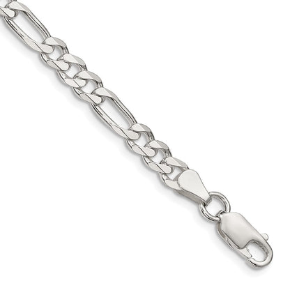 Sterlingsilber 5.5mm Figaro Gliederarmband