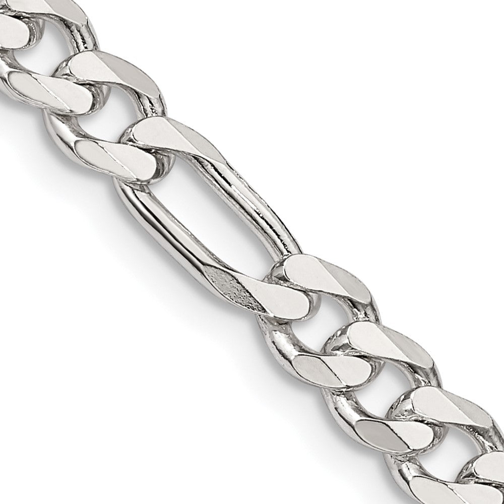 Sterlingsilber 5.5mm Figaro Halskette