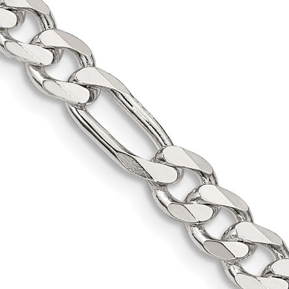 Sterlingsilber 5.5mm Figaro Halskette