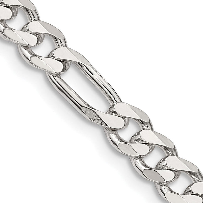 Sterlingsilber 5.5mm Figaro Halskette