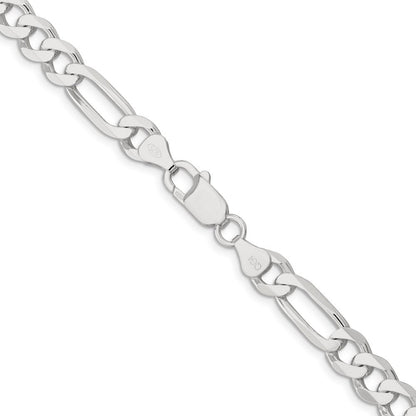 Sterlingsilber 7.5mm Figaro Halskette