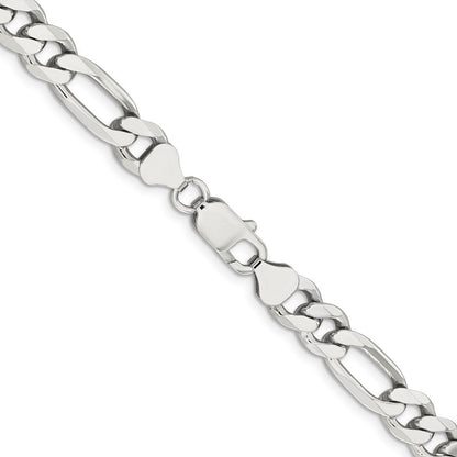 Sterlingsilber 8mm Figaro Halskette