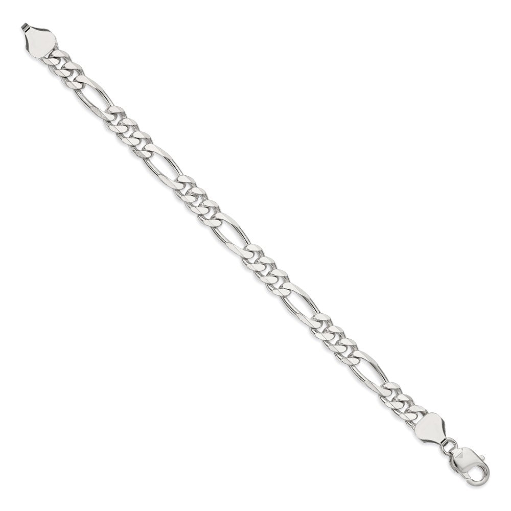 Sterlingsilber 8mm Figaro Gliederarmband