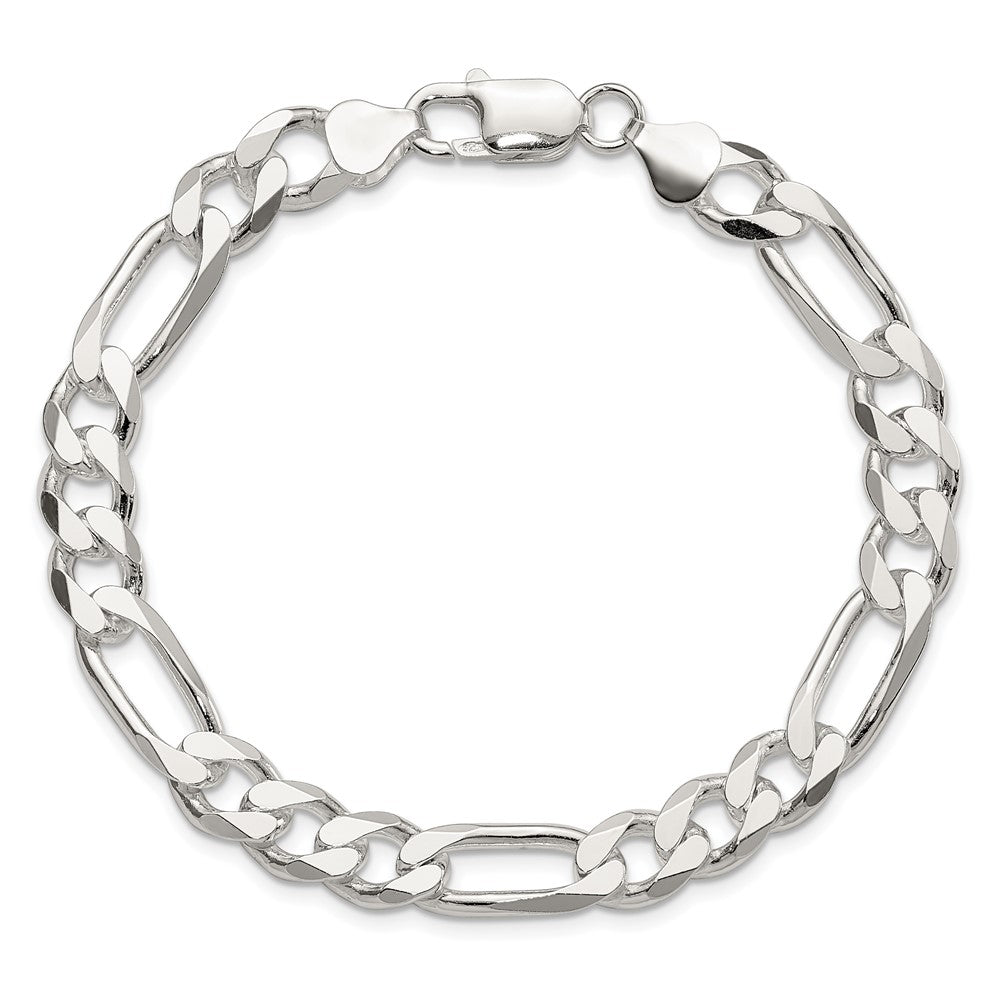 Sterlingsilber 8mm Figaro Gliederarmband