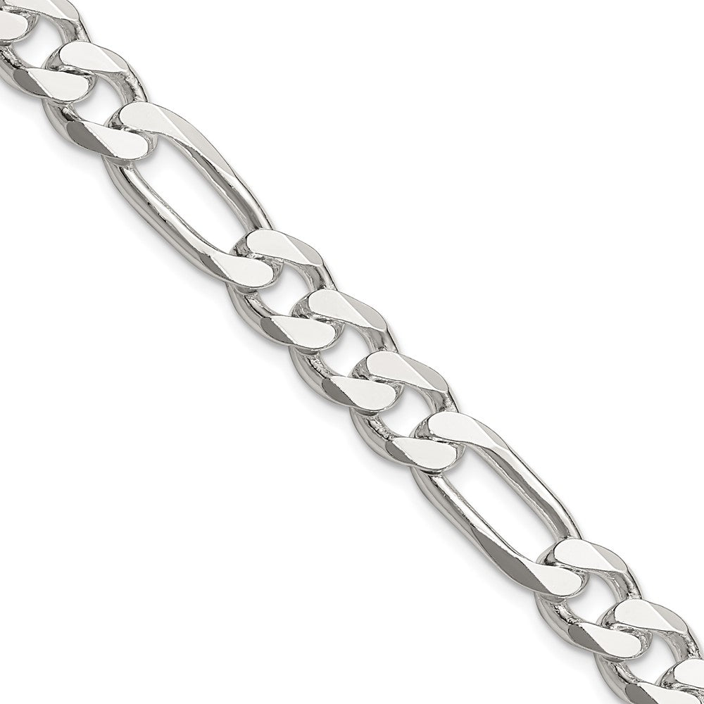 Sterlingsilber 8mm Figaro Halskette