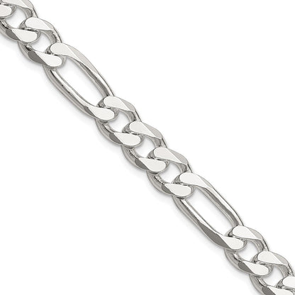 Sterlingsilber 8mm Figaro Halskette