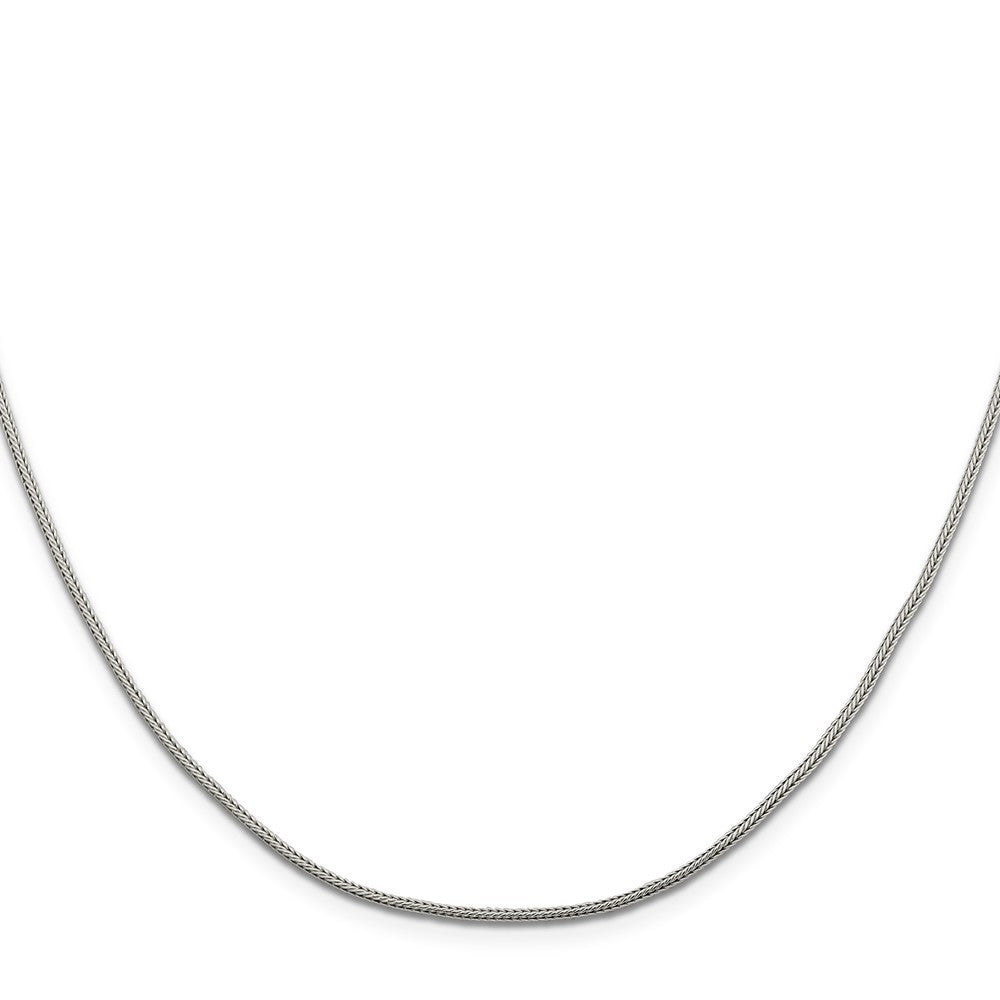 Sterlingsilber 1.25mm Diamantiert Rund Franco Halskette