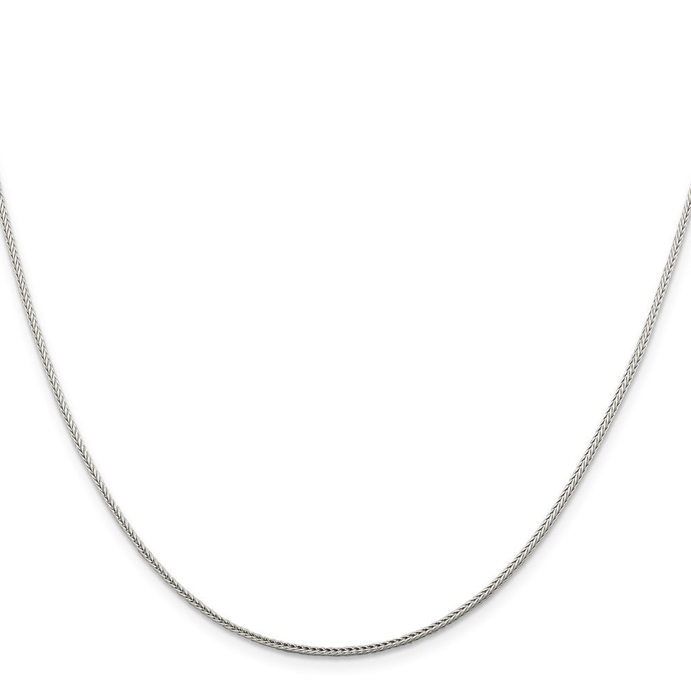 Sterlingsilber 1.45mm Diamantiert Rund Franco Halskette