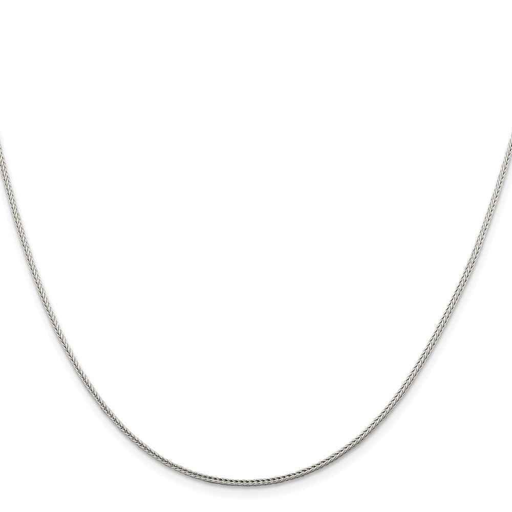 Sterlingsilber Rhodiniert 1.45mm Diamantiert Rund Franco Kette