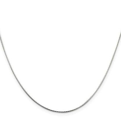 Sterlingsilber.85mm Diamantiert Schlange Halskette