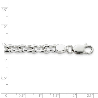 Sterlingsilber 6mm Fantasieglieder Halskette