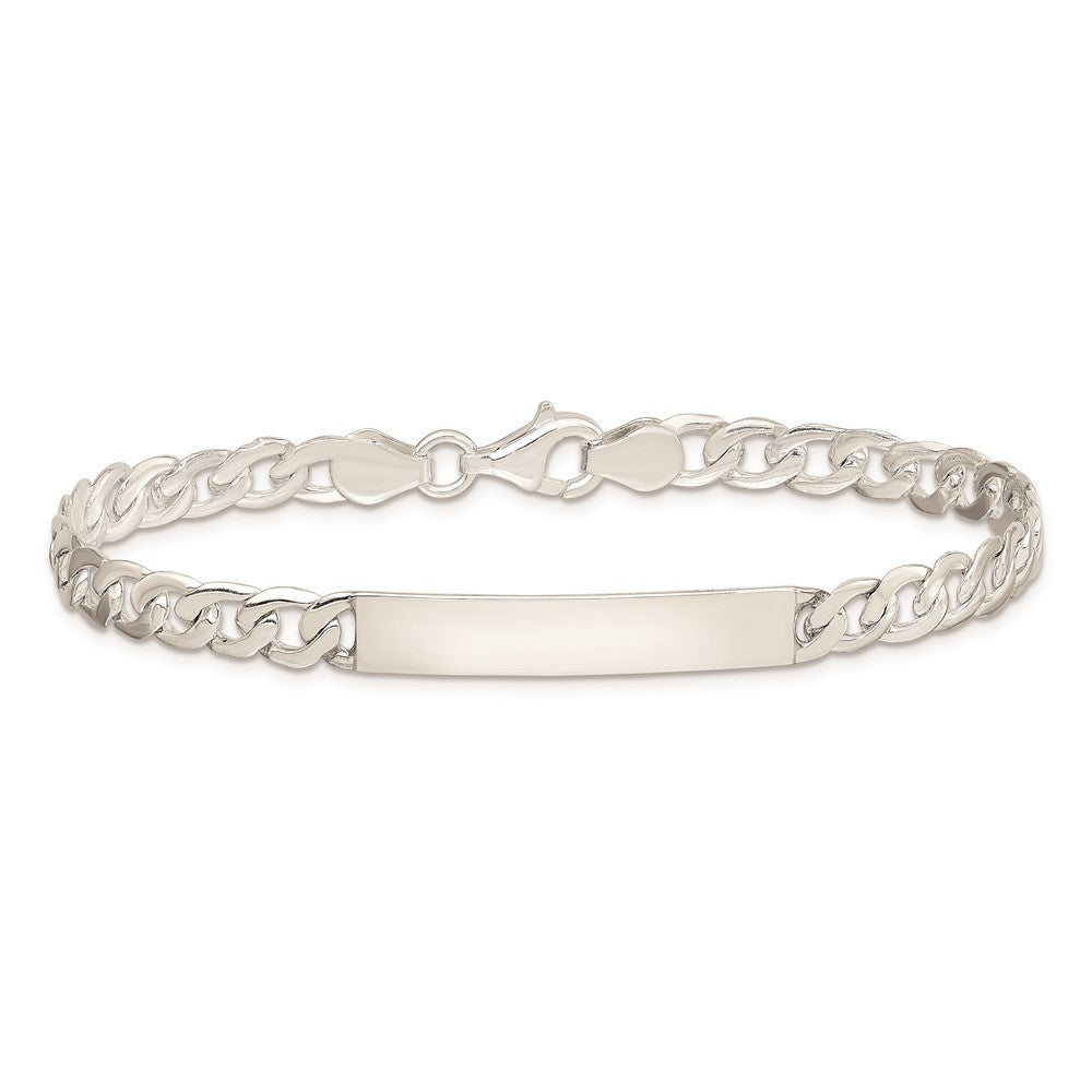 Sterlingsilber Baby Id Panzer Glieder Armband