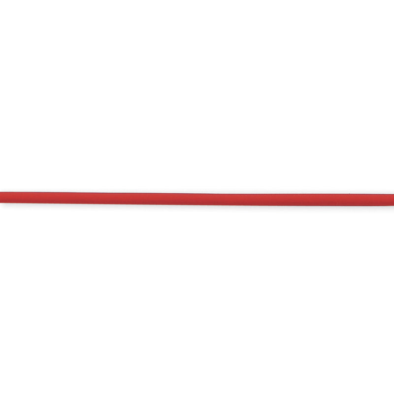 Sterlingsilber 18inch 2mm Strawberry Gummi Kordel Halskette