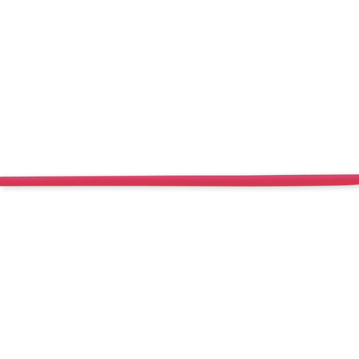 Sterlingsilber 18inch 4mm Fuchsia Gummi Kordel Halskette