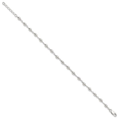 Sterlingsilber Fantasie Perle Fußkettchen