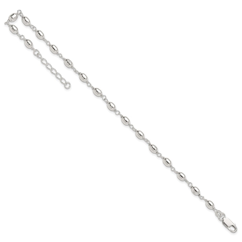 Sterlingsilber Fantasie Perle Fußkettchen