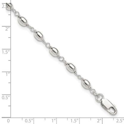 Sterlingsilber Fantasie Perle Fußkettchen