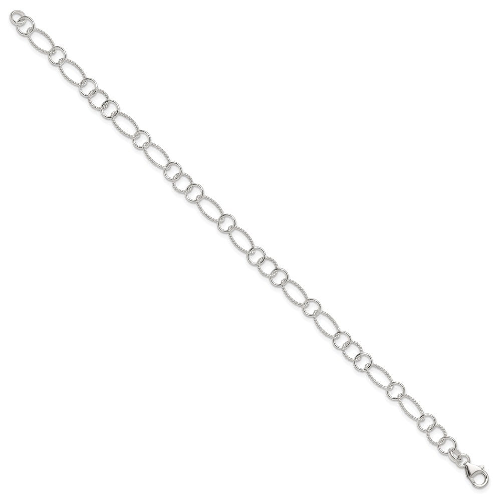 Sterlingsilber Fantasieglieder Fußkettchen