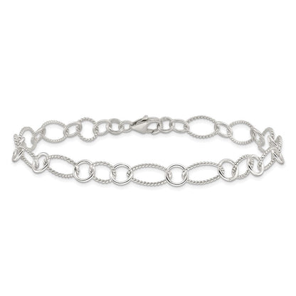 Sterlingsilber Fantasieglieder Fußkettchen