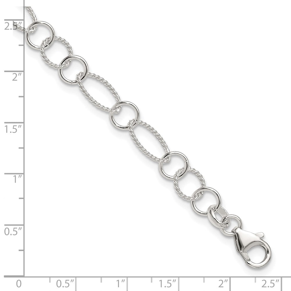Sterlingsilber Fantasieglieder Fußkettchen