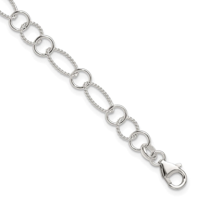 Sterlingsilber Fantasieglieder Fußkettchen