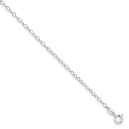 Sterlingsilber 2.5 Mm Fantasie Fußkettchen