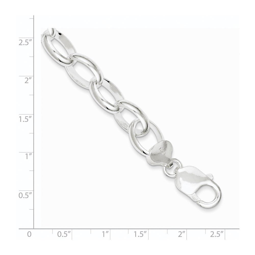7.5 Zoll Sterlingsilber Erbs Armband