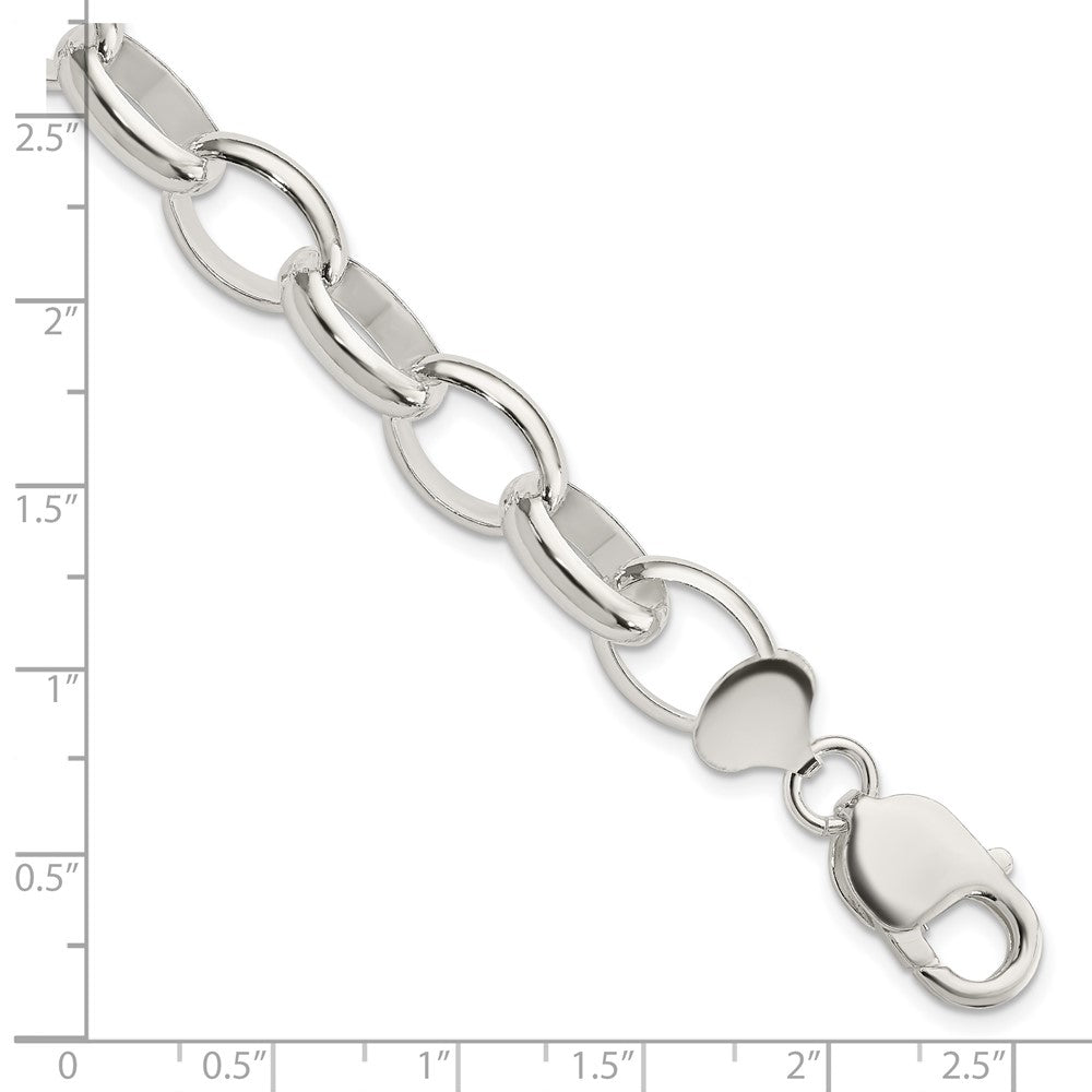 7.5 Zoll Sterlingsilber Erbs Armband