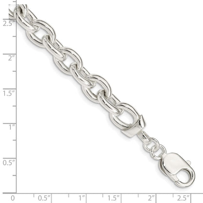 7.5 Zoll Sterlingsilber Fantasieglieder Armband